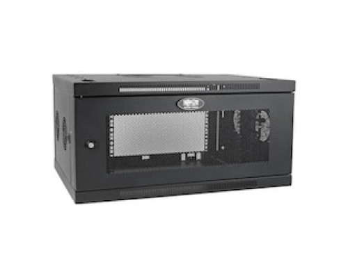 TRIPP LITE  SRW9UDPGVRT   SmartRack 9U Low-Profile Switch-Depth-Plus Wall-Mount Rack Enclosure Cabinet, Wide, Acrylic Window
