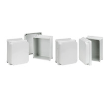 HOFFMAN ENCLOSURES INC  RVJ1210W   Raised Screw Cvr Encl, Size/Dims: 13.30x11.29x7.10, Material/Finish: Fiberglass