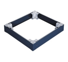 HOFFMAN ENCLOSURES INC  PPB1166   Plinth Base, 100mm, Size/Dims: fits 1600x600mm, Material/Finish: Steel/Black
