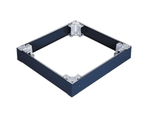 HOFFMAN ENCLOSURES INC  PPB184   Plinth Base, 100mm, Size/Dims: fits 800x400mm, Material/Finish: Steel/Black