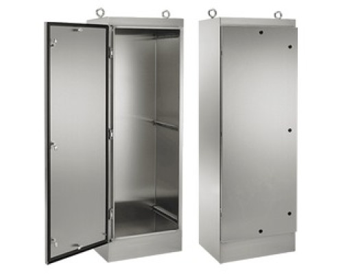 HOFFMAN ENCLOSURES INC  A72HS2418SSLPQT   SS 1DR GP 72X24X18, Size/Dims: 72.13x24.06x18.13