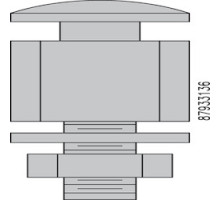 HOFFMAN ENCLOSURES INC  APMK3RL016   Panel Mounting Kit, fits 16 ga., Steel