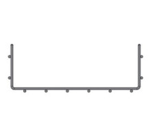 WBT  WBT4X18SBL   Cable Tray, Shaped, 18