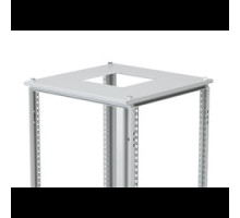 HOFFMAN ENCLOSURES INC  P2TPH86   ProLine G2 High-Performance Pagoda Exhaust Vent Cutout Top, fits 800x600mm, Lt Gray, Steel