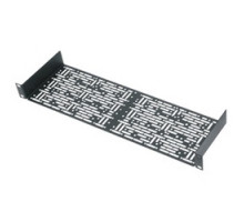 MIDDLE ATLANTIC PRODUCTS  UMS1-5.5   1 Space Universal Mount Shelf, 1 RU, 19 Inch Width x 5.5 Inch Depth x 1.75 Inch Height, Steel, Black Powder Coat