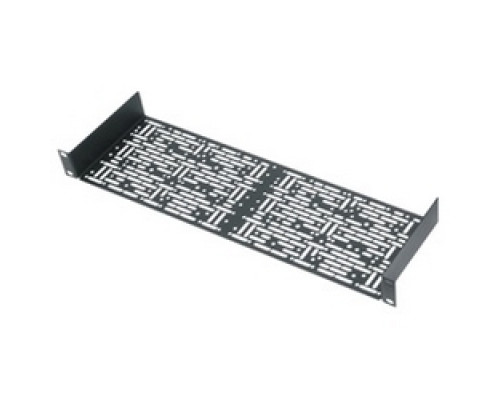 MIDDLE ATLANTIC PRODUCTS  UMS1-5.5   1 Space Universal Mount Shelf, 1 RU, 19 Inch Width x 5.5 Inch Depth x 1.75 Inch Height, Steel, Black Powder Coat