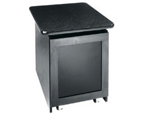 MIDDLE ATLANTIC PRODUCTS  S12SDG   12 Space Square Top Outboard Rack, Gray