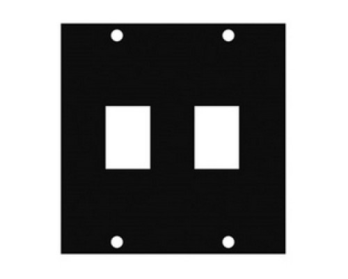 MIDDLE ATLANTIC PRODUCTS  KEY-2   UCP Module, Two Keystone Punchouts