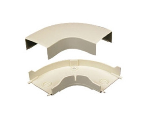 WIREMOLD  PN03F11FW   Nonmetallic 90 d. Flat elbow pn03 Fog White