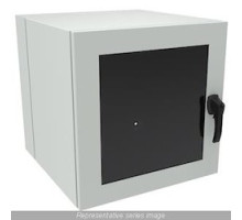 HAMMOND MANUFACTURING CO  EN4DH162415LG   7U 24W 15D N4/12 ECLIPSE   SWING-OUT WALL MOUNT CABINET W/ SOLID DOOR