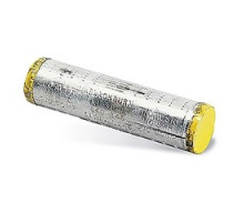 THOMAS & BETTS  KL66-1   Aluminum 3-1/2 Inch Service Entrance Compression Splice for Wire Range - End A: 4/0 ASCR, 4/0 Str., Yellow, End B: 1/0 ASCR, 1/0 Str., 2/0 Str. Compact, Yellow, Die: 840