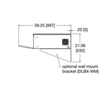 MIDDLE ATLANTIC PRODUCTS  DLBX-WM   Wall Bracket, DLBX Series