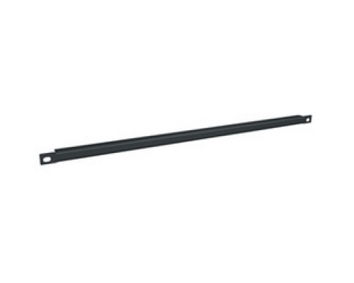 MIDDLE ATLANTIC PRODUCTS  EB1/3   1/3 Space Flanged Steel Blank Panel, 1/3 RU, 19 Inch Width x 0.518 Inch Depth x 0.583 Inch Height, Steel, Black Powder Coat