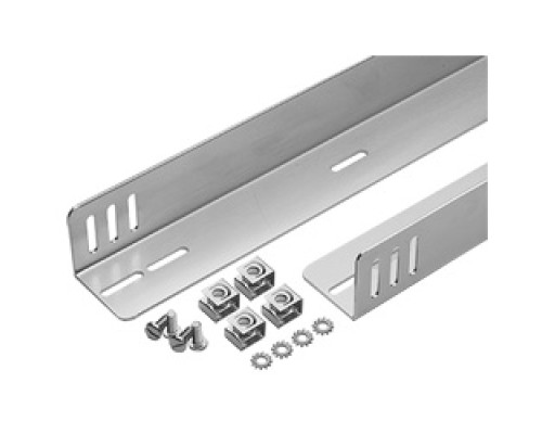 HOFFMAN ENCLOSURES INC AG1U5  Guides, for Rack Mtg.Angles 2 , Size/Dims: 15.00 inch, Material/Finish: Steel/zinc