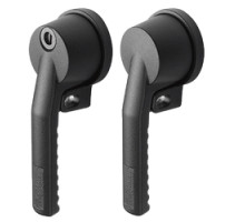 HOFFMAN ENCLOSURES INC  AL55CW   MED. PGLIDE HDL CLOCKWISE, Material: Steel, Finish: Black