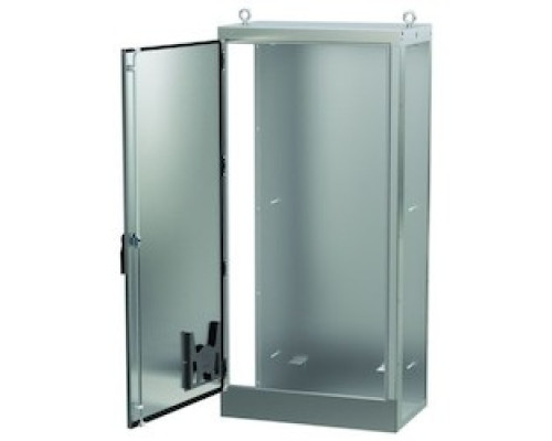 HOFFMAN ENCLOSURES INC  AU72X4018BSSLP   UNIVERSAL FREESTAND, 1 DOOR BOTH SIDES OPEN STAINLESS STEEL