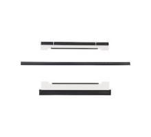 PANDUIT  XG-ADS6W   Air Dam Seal Kit for 600mm Wide FlexFusion Cabinet. Provides a complete seal between outer perimeter of equipment rail and side panels, top cap and floor. White