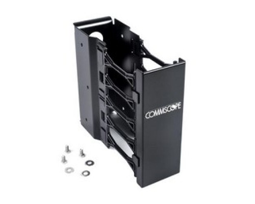 COMMSCOPE ENTERPRISE SOLUTIONS  760169607  OVRHDVCM6U  Mini Vertical Cable Management, 6U, For Overhead Patch Panel Rack, Black