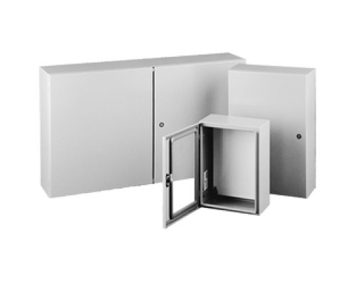 HOFFMAN ENCLOSURES INC  CSD202410LG   Wall-Mount Type 4/12 Enclosure, Size/Dims: 20.00x24.00x10.00, Material/Finish: Steel/LtGray