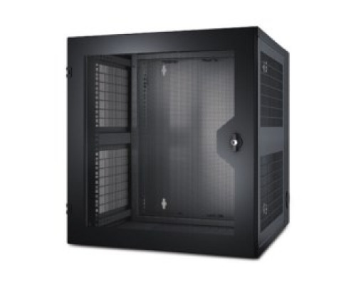 APC BY SCHNEIDER ELECTRIC  AR100HD   APC NetShelter WX 13U Wall mounted rack Black