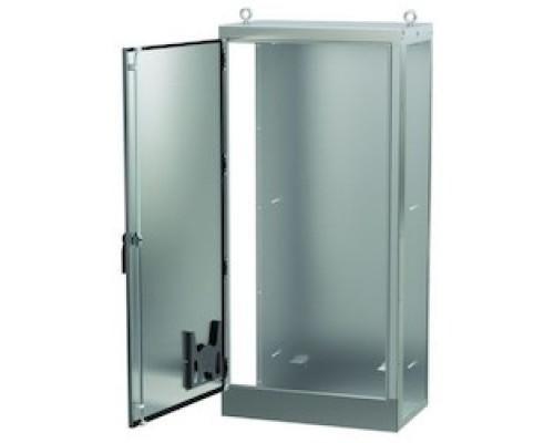HOFFMAN ENCLOSURES INC  AU84X4024BSSLP   UNIVERSAL FREESTAND, 1 DOOR BOTH SIDES OPEN STAINLESS STEEL