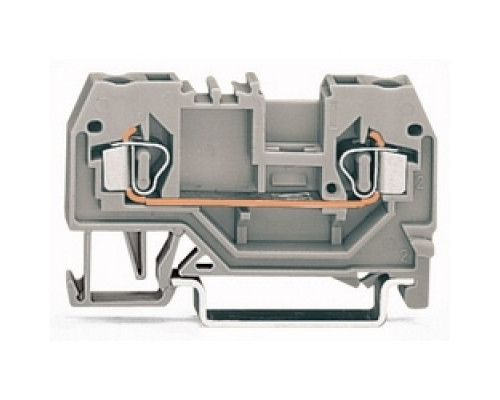 WAGO CORPORATION  280-901      2-conductor Through Terminal Block; 2.5 mm2; Center Marking; For Din-rail 35 X 15 And 35 X 7.5; CAGE CLAMP