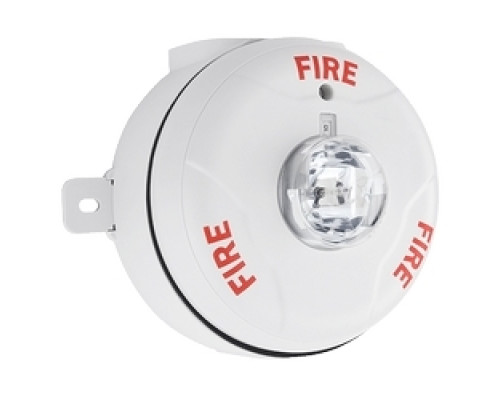 SILENT KNIGHT - HONEYWELL FIRE  SCWHK               Strobe, High-candela, Outdoor, Ceiling Mount, with Backbox, White