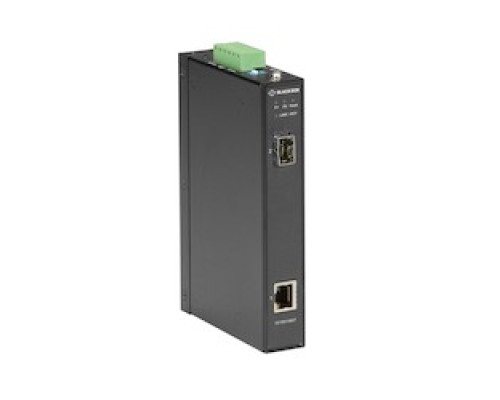 BLACK BOX NETWORK SERVICES LGC280A   Gigabit Ethernet 1000-Mbps Industrial Media Converter - 10/100/1000-Mbps Copper to 1000-Mbps Fiber SFP