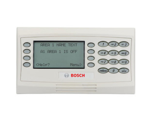 BOSCH SECURITY SYSTEMS  D1260W      LCD Text Keypad with Soft Keys, White, SDI
