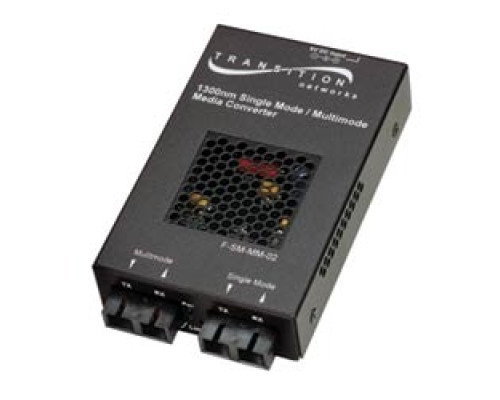 LANTRONIX F-SM-MM-02-NA   Fast Ethernet or ATM / OC-3 / SDH / SONET Stand-Alone Media Converters 1300 nm multimode SC [2 km/1.2 miles] to 1310 nm single-mode SC [20 km/12.4 miles]