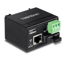 TRENDNET TI-F10SC   Fiber Converter, Multimode, SC, 1310 Nanometer, 18 to 36 Volt AC, 12 to 60 Volt DC, 24 to 12/22 to 14 AWG Solid/Stranded , 2.36