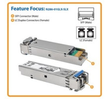 TRIPP LITE  N286-01GLX-SLX      HP J4859C Compatible 1000Base-LX LC SFP Transceiver, DDM, Single-mode, 1310 nm, 10 km