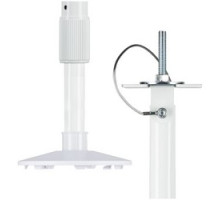 CLINTON ELECTRONICS  CE-CPEX               6’ Extension Pole for camera poles, White, UL