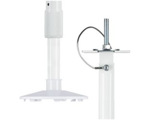 CLINTON ELECTRONICS  CE-CPEX               6’ Extension Pole for camera poles, White, UL