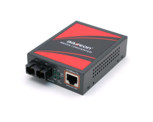 ANTAIRA TECHNOLOGIES LLC  FCU-1802P-SC      10/100TX To 100FX PoE Media Converter, Multimode 2KM, SC Connector