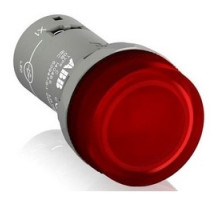 ABB  CL2-523R  1SFA619403R5231      Pilot Light, Compact, Illuminated, LED, 230 Volt AC, Red
