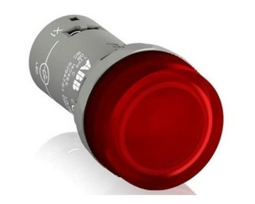ABB  CL2-523R  1SFA619403R5231      Pilot Light, Compact, Illuminated, LED, 230 Volt AC, Red
