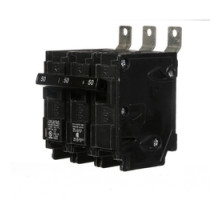 SIEMENS  US2:B350      Molded Case Circuit Breaker, Common Trip, Thermal Magnetic, Low Voltage, Panelboard Mount, 3 Pole, 240 Volt AC, 50A, 10 kA Interrupting Rating