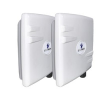 ETHERWAN SYSTEMS EASYLINK-300-US   Wireless Bridge Kit - Contains two paired Wireless Bridge Units, 2 x 24VDC, 1.5A Power Supplies, 2 x Passive PoE Injectors and 2 x Mounting Kits. 300Mbps, Hardened -40C - +70C . Supports 6VDC to 30VDC Passive