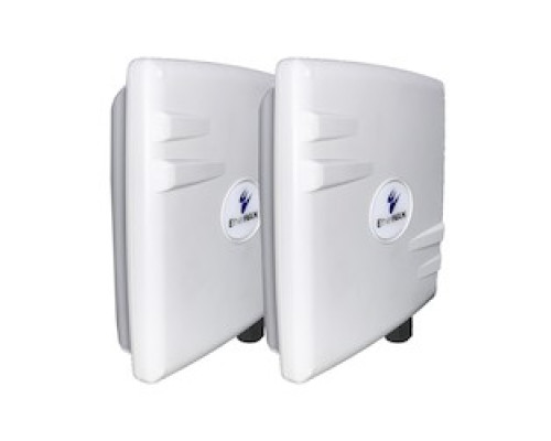 ETHERWAN SYSTEMS EASYLINK-300-US   Wireless Bridge Kit - Contains two paired Wireless Bridge Units, 2 x 24VDC, 1.5A Power Supplies, 2 x Passive PoE Injectors and 2 x Mounting Kits. 300Mbps, Hardened -40C - +70C . Supports 6VDC to 30VDC Passive