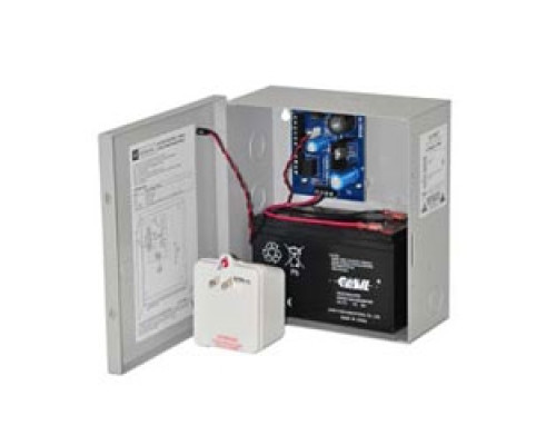 ALTRONIX  AL125ULP      Access Control Power Supply Charger, 2 PTC Class 2 Outputs, 12/24VDC @ 1A, 24VAC, BC100 Enclosure, includes Plugin Transformer