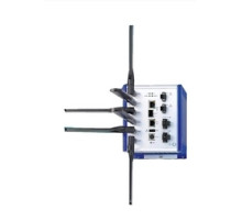 HIRSCHMANN  942070999-3  BAT-RUSW99AWWF9      DIN Rail Mount, IP30, Single Radio, 24 V DC/PoE, 2 RJ45 ports, C1D2 rated, starter kit