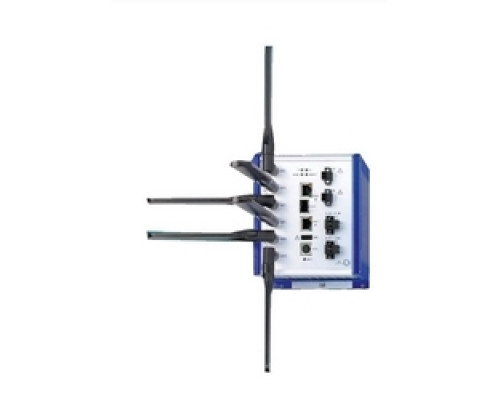 HIRSCHMANN  942070999-5  BAT-RUSWW9ACC99      DIN Rail Mount, IP30, 2 Radios, 18-60 V DC, 2 RJ45 ports, starter kit