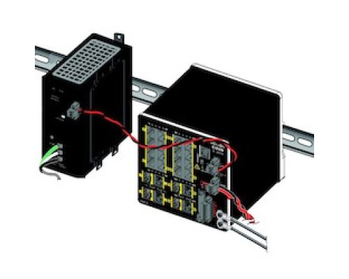 CISCO  PWR-IE50W-AC      DC Supported Power Supply, 110/220 Volt AC And 88 To 300 Volt DC Input, 24 Volt DC 2.1 Ampere Output, 2