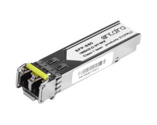 ANTAIRA TECHNOLOGIES LLC  SFP-S80-T      1.25Gbps Ethernet SFP Transceiver, Single-mode 80KM / LC / 1550nm, -40C-85C