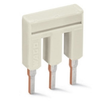 WAGO CORPORATION  2002-403      Push-in Type Jumper Bar; Insulated; 3-way; Nominal Current 25 A