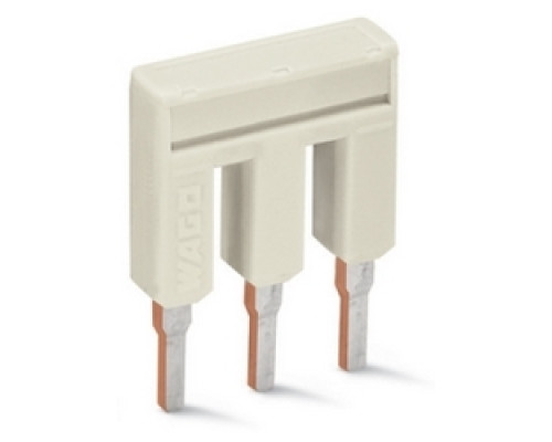 WAGO CORPORATION  2002-403      Push-in Type Jumper Bar; Insulated; 3-way; Nominal Current 25 A