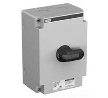 ABB  EOT30U3M1-P      3 pole, 30 amps rated at 600 V AC, UL 98, enclosed non-fusible disconnect switch in a UL/NEMA 1 enclosure