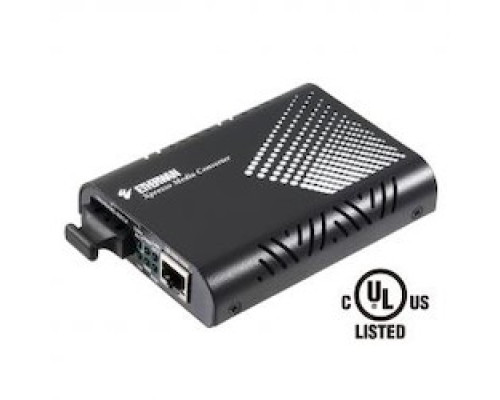 ETHERWAN SYSTEMS EL2211-A1U   Commercial  0C - 45C  Media Converter 1 10/100/1000TX port to 1 Gigabit Fiber port. Shelf, Wall or Chassis Mount 100VAC - 260VAC Power Module Included.