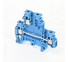 TE-ENERGY  012512603  1SNA125126R0300      Double Deck Term Block - Blue M4/6.D2.1N Terminal